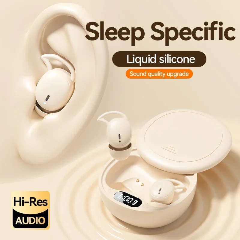 Genai M73 sleeping earbuds wireless Bluetooth 5.4 earphone touch control headset HiFi Sound Sport waterproof headphones with mic 
Genai M73 sleeping earbuds wireless Bluetooth 5.4 earphone touch control headset HiFi Sound Sport waterproof headphones with mic