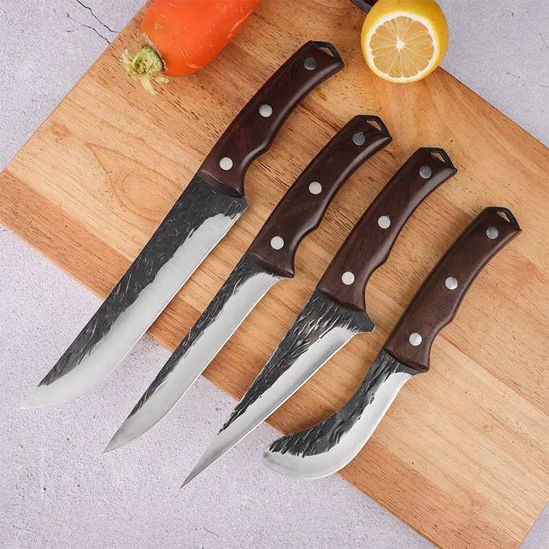 6.5" Forged Boning Knife Stainless Steel Kitchen Butcher Knife Professional Chef Knife Fish Filleting Meat Cleaver Cooking Tools
6.5" Forged Boning Knife Stainless Steel Kitchen Butcher Knife Professional Chef Knife Fish Filleting Meat Cleaver Cooking Tools