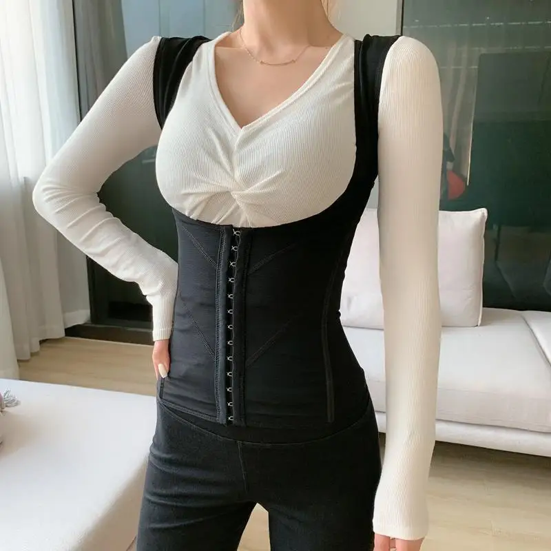 

Postpartum Girdle 365 Degrees Shape Hold Your Chest Out Tighten The Belly Female Abdominal Belt Correct Hunchback Shapewear