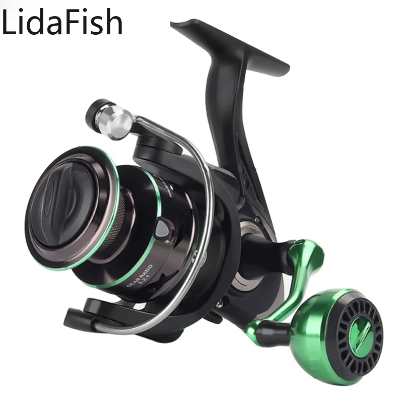 Lidafish Brand 5.2:1 Fishing Reel 1000-7000 Series Spinning Fishing Reel MAX Drag 10kg Carp Durable Reel Fishing Tackle
Lidafish Brand 5.2:1 Fishing Reel 1000-7000 Series Spinning Fishing Reel MAX Drag 10kg Carp Durable Reel Fishing Tackle