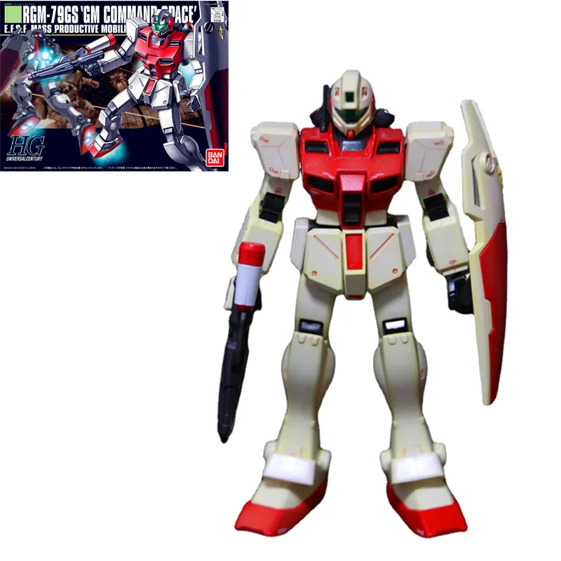 Оригинальная оригинальная модель Gundam в сборе, модель HGUC 1/144 RGM-79GS GM, командное пространство, экшн-фигурка аниме, мобильный костюм, подарок для детей
Оригинальная оригинальная модель Gundam в сборе, модель HGUC 1/144 RGM-79GS GM, командное пространство, экшн-фигурка аниме, мобильный костюм, подарок для детей