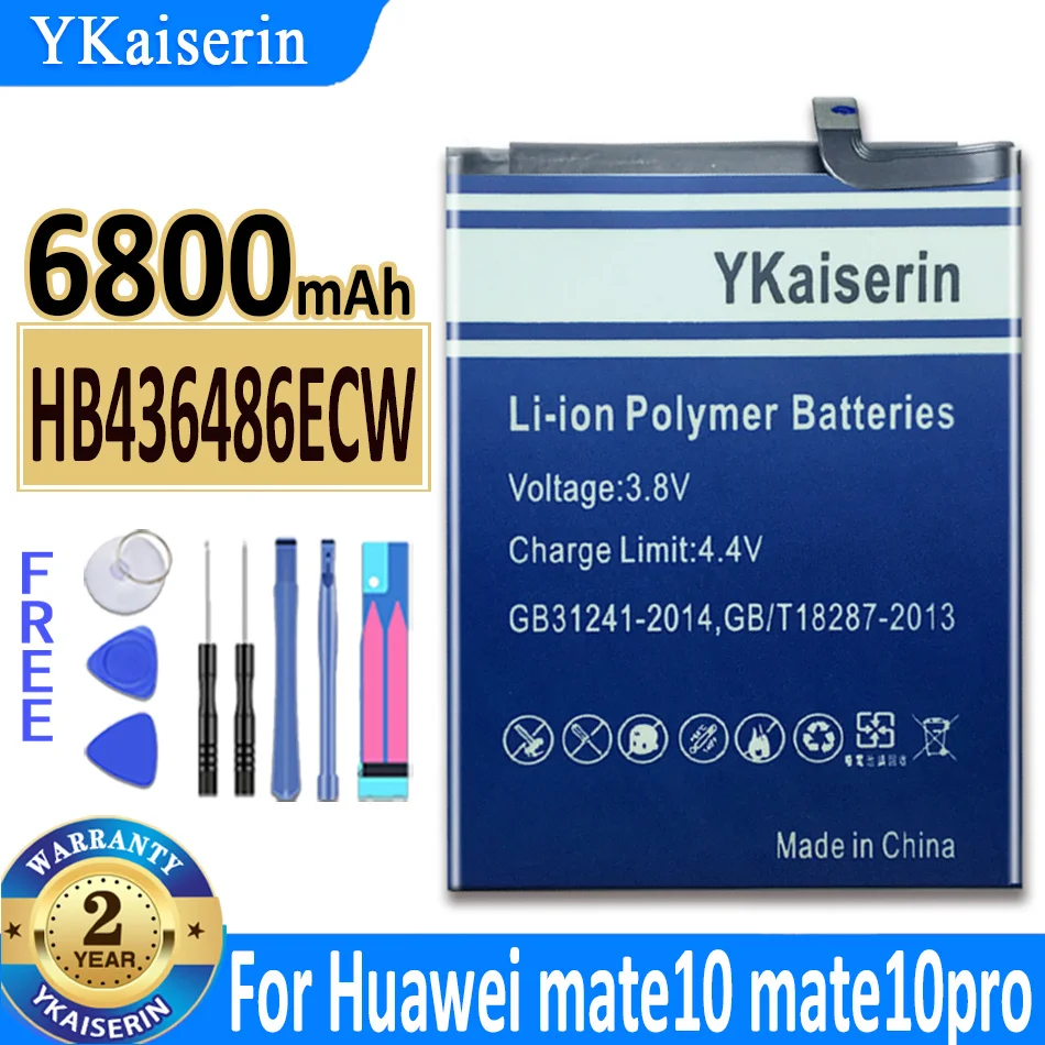 

HB436486ECW Battery For Huawei Hua wei Mate 10 Mate10/10 Pro 10Pro/Mate 20 Mate20/P20 Pro P20Pro/For Honor view20 6800mAh