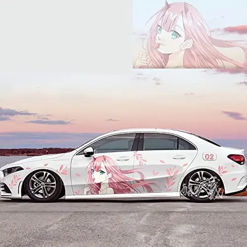 Wgjbmg Darling in The FranXX/Zero Two/Waterproof Single Side Car Stickers/1 Set Anime Car Auto Body Sticker/Anime Fans Gift/Car
Wgjbmg Darling in The FranXX/Zero Two/Waterproof Single Side Car Stickers/1 Set Anime Car Auto Body Sticker/Anime Fans Gift/Car
