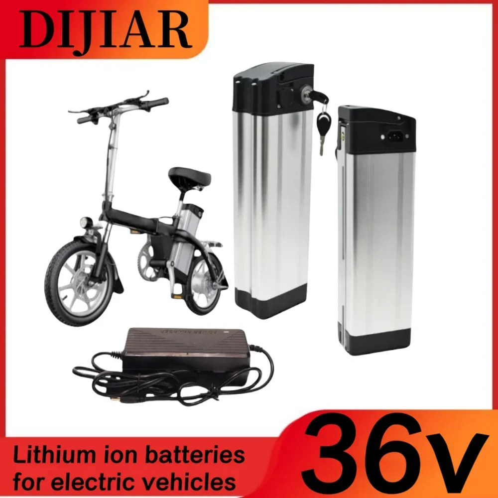2024 New 36V Lithium Battery Silver Fish 36v20ah30ah Suitable for 250-800W Universal Large Capacity Long Range
2024 New 36V Lithium Battery Silver Fish 36v20ah30ah Suitable for 250-800W Universal Large Capacity Long Range