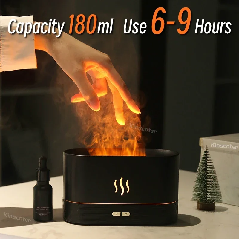 Kinscoter Aroma Diffuser essential oil diffuser Air Humidifier Ultrasonic Essential Oil Flame Lamp Cool Mist Maker Fogger Led
Kinscoter Aroma Diffuser essential oil diffuser Air Humidifier Ultrasonic Essential Oil Flame Lamp Cool Mist Maker Fogger Led