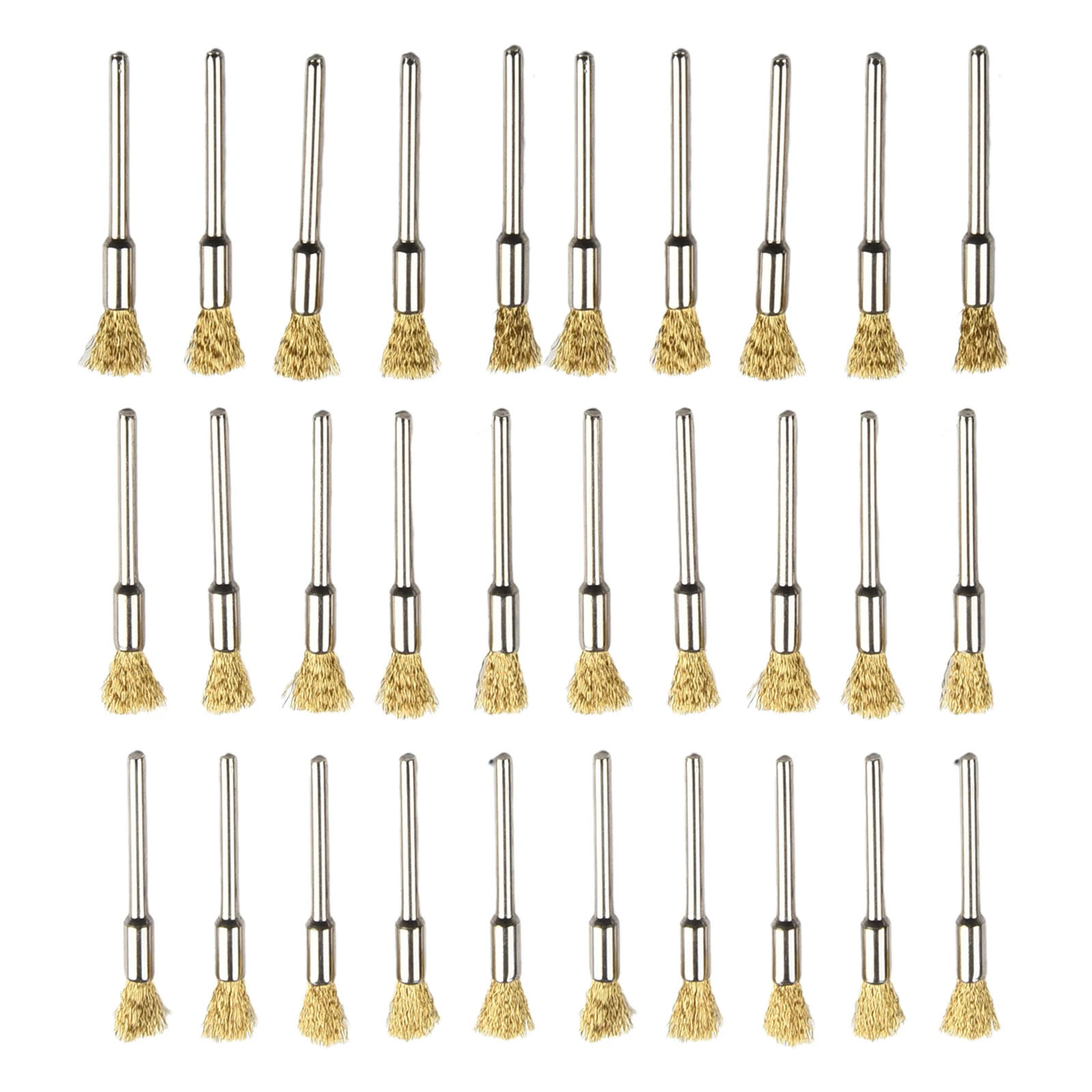 Tool Metal Cleaning Drill Accessories Set Rust Wire wheels 30pcs Brass Rotary Polishing Brushes Durable Convenient
Tool Metal Cleaning Drill Accessories Set Rust Wire wheels 30pcs Brass Rotary Polishing Brushes Durable Convenient