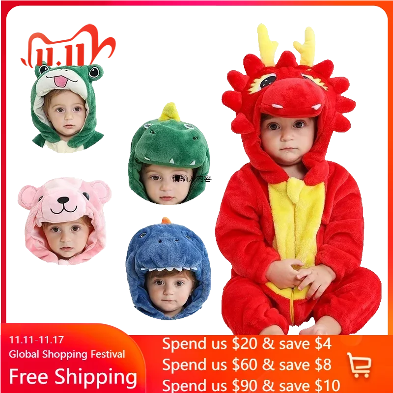 Rompers for Baby Flannel Pajamas Jumpsuit Long Sleeve Bodysuits & One-pieces Hoodies Overalls 5-day Shipping Baby Clothes
Rompers for Baby Flannel Pajamas Jumpsuit Long Sleeve Bodysuits & One-pieces Hoodies Overalls 5-day Shipping Baby Clothes