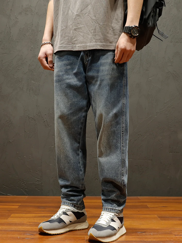 Korean Men Jeans Straight Male Wide Leg Denim Pants Harajuku Man Streetwear Trousers Loose Casual Jean Trouser Baggy Pant Z02 
Korean Men Jeans Straight Male Wide Leg Denim Pants Harajuku Man Streetwear Trousers Loose Casual Jean Trouser Baggy Pant Z02