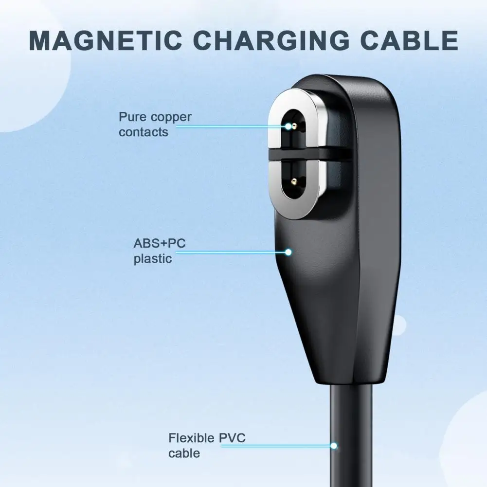 Charging Cable with Strong Durability Magnetic Fast Charging Cable for Shokz As800/s803/s810 Conduction Headphones 1m
Charging Cable with Strong Durability Magnetic Fast Charging Cable for Shokz As800/s803/s810 Conduction Headphones 1m