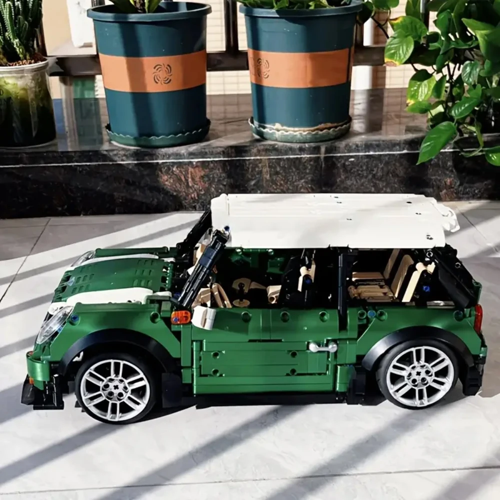 1:10 Mini Technical Car Cooper Building Blocks Kits Supercar Vehicle MOC-36559 Construction for Adults Kids Christmas Gift 1:10 Mini Technical Car Cooper Building Blocks Kits Supercar Vehicle MOC-36559 Construction for Adults Kids Christmas Gift