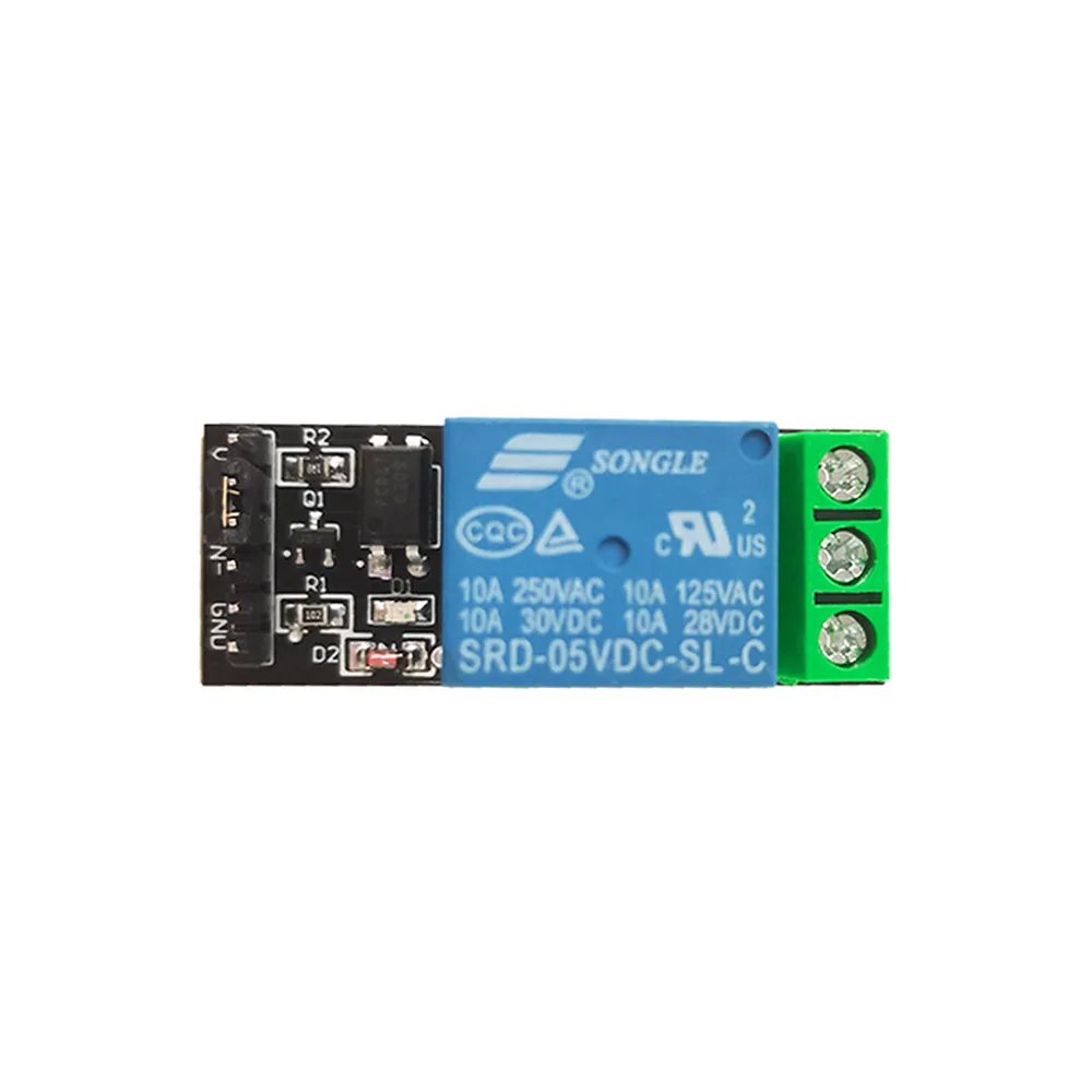 

New 1 Way Relay Module 5V 10A Optocoupler Isolated Single-way Relay Board High Level And Low Level Trigger Optional Relay Module