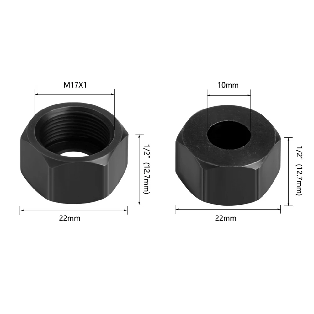 6 Piece Set Trimmer Collets Electric Router Suitable For Engraving Machine 10mm 6.35mm 6mm M17*1mm Accessories
6 Piece Set Trimmer Collets Electric Router Suitable For Engraving Machine 10mm 6.35mm 6mm M17*1mm Accessories