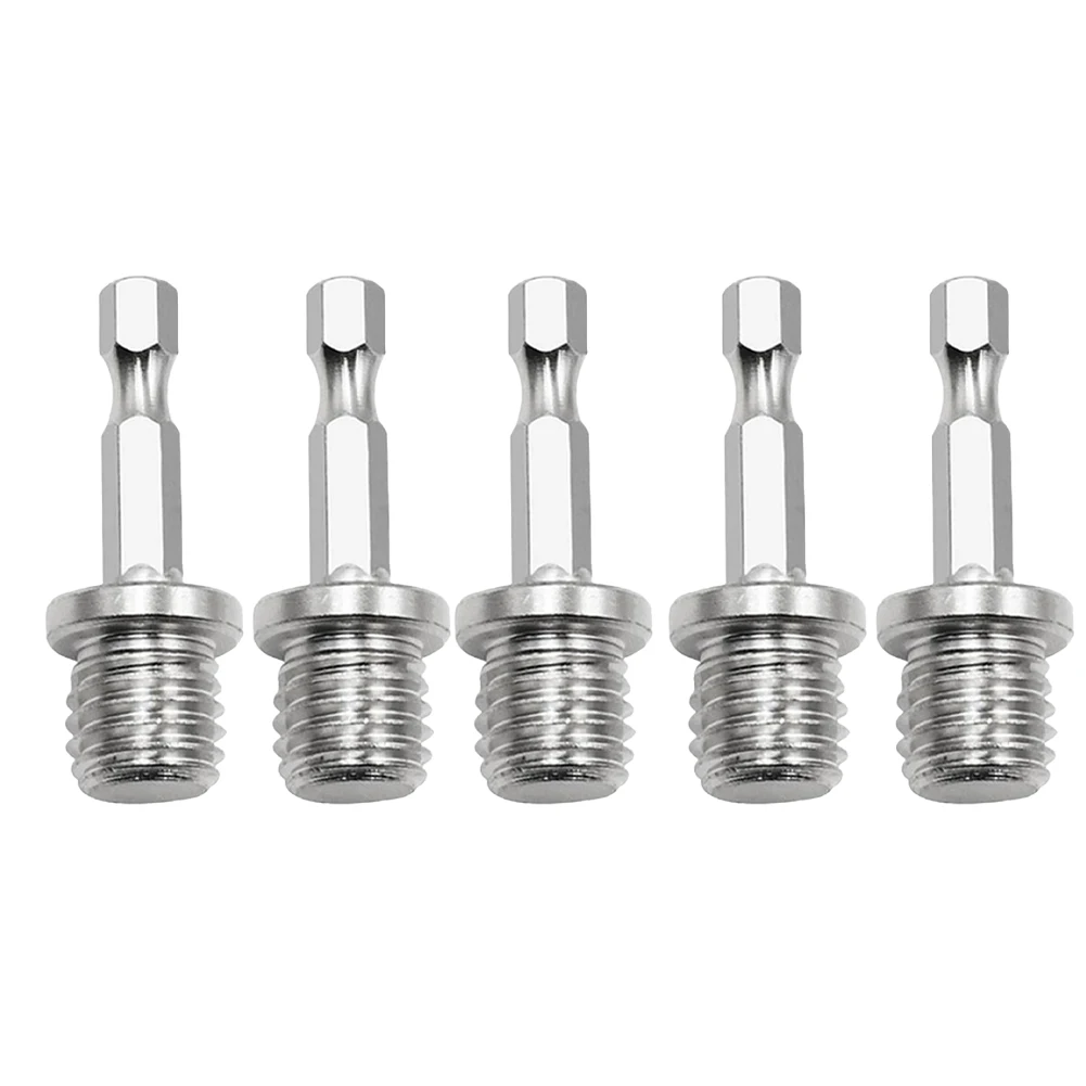 5pcs M14 Screw Drill Adapter For Sticking Disk Polishing Machine Electric Hand Drill Connection Rod Adapter Rod Power Tool
5pcs M14 Screw Drill Adapter For Sticking Disk Polishing Machine Electric Hand Drill Connection Rod Adapter Rod Power Tool