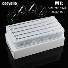 Free Shipping 50pcs 5M1/7M1/9M1/11M1/13M1 Tattoo Microblading Manual Needles Tattoo Machine Round Needles Sterilized RL/RS/RM/M1
Free Shipping 50pcs 5M1/7M1/9M1/11M1/13M1 Tattoo Microblading Manual Needles Tattoo Machine Round Needles Sterilized RL/RS/RM/M1