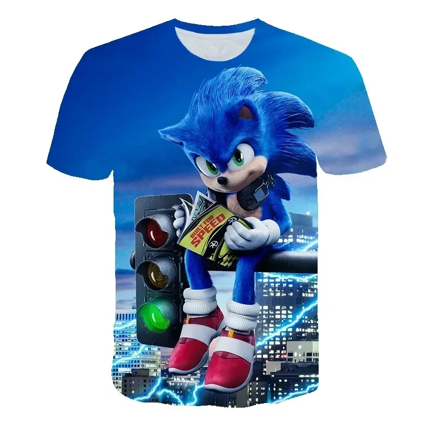 New Super Sonics Boys New Technology 3d Print T Shirt Fashion Clothes Children Cartoon Top for 4 6 8 10 12 14 Years Kids Wear
New Super Sonics Boys New Technology 3d Print T Shirt Fashion Clothes Children Cartoon Top for 4 6 8 10 12 14 Years Kids Wear