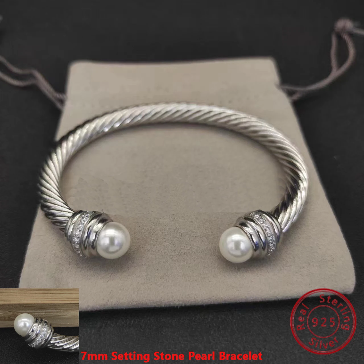 

Make Your Party More Memorable with this Exquisite and Versatile 2024 S925 Silver DY Bracelet - Ideal Gift for Your Guests