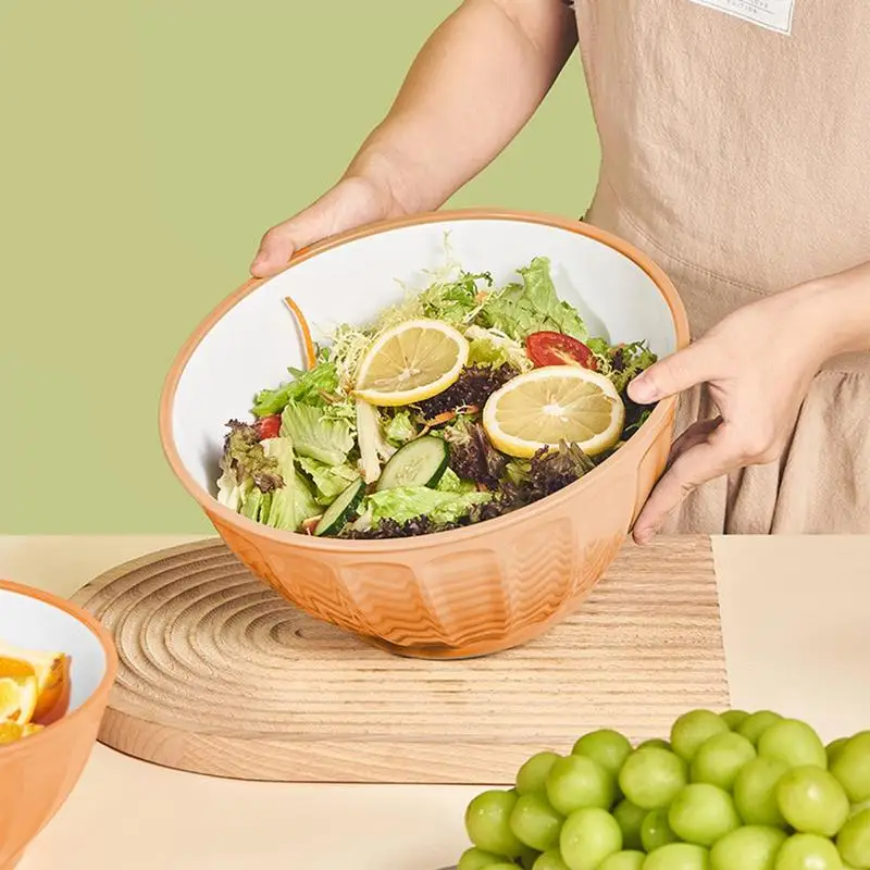 Big Salad Bowl 46 Ounces Chip Bowl Portable Round Lightweight Serving Bow Soup Oatmeal Food Grade Rice Bowls Kitchen Accessories
Big Salad Bowl 46 Ounces Chip Bowl Portable Round Lightweight Serving Bow Soup Oatmeal Food Grade Rice Bowls Kitchen Accessories