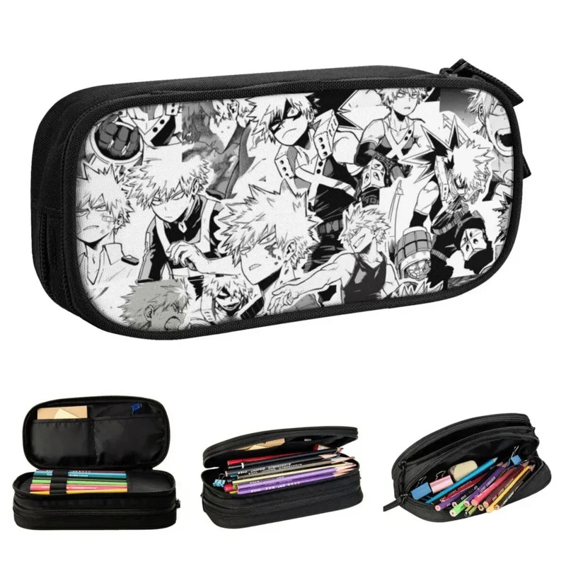 Katsuki Bakugo My Hero Academia Pencil Cases Creative Anime Pen Bag Girls Boys Large Storage Students School Zipper Pencil Pouch
Katsuki Bakugo My Hero Academia Pencil Cases Creative Anime Pen Bag Girls Boys Large Storage Students School Zipper Pencil Pouch