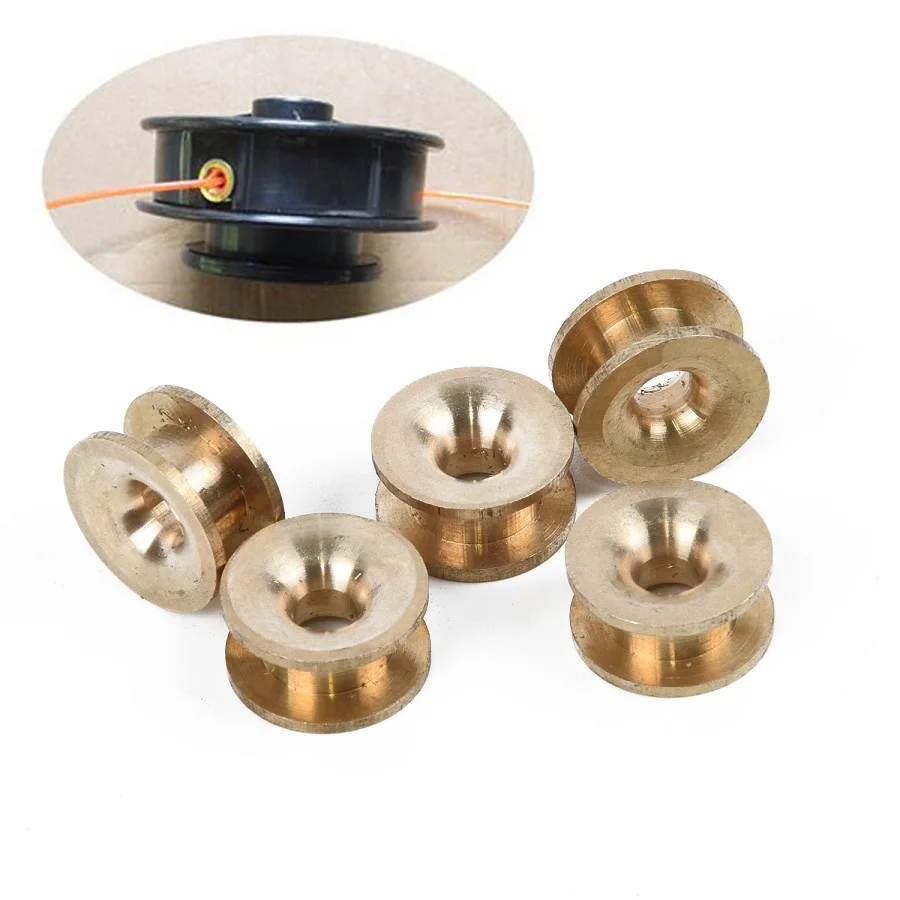 5pcs Brass Trimmer Head Eyelets For Mower Trimmer Replacement Accessories Power Garden Tool Accessories Lawn Supplies Brand New
5pcs Brass Trimmer Head Eyelets For Mower Trimmer Replacement Accessories Power Garden Tool Accessories Lawn Supplies Brand New
