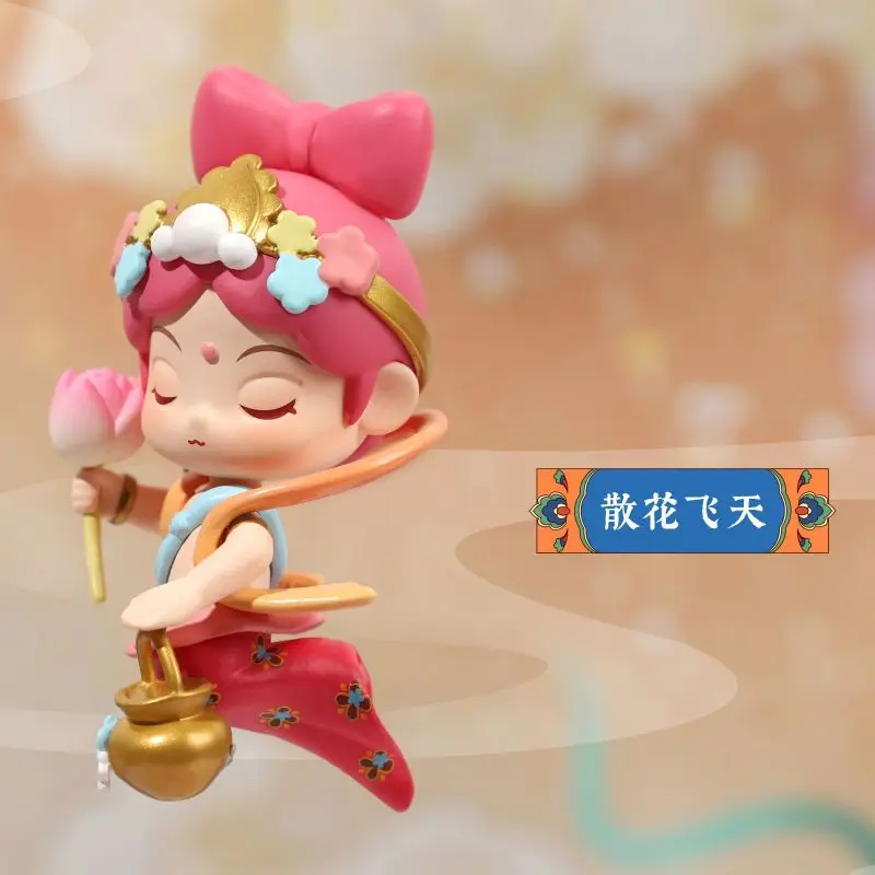 

Dunhuang Murals Flying Sky Blind Box Chinese Style Series Toys Anime Figure Mystery Box for Girl Gift Caja Ciega Surprise Doll