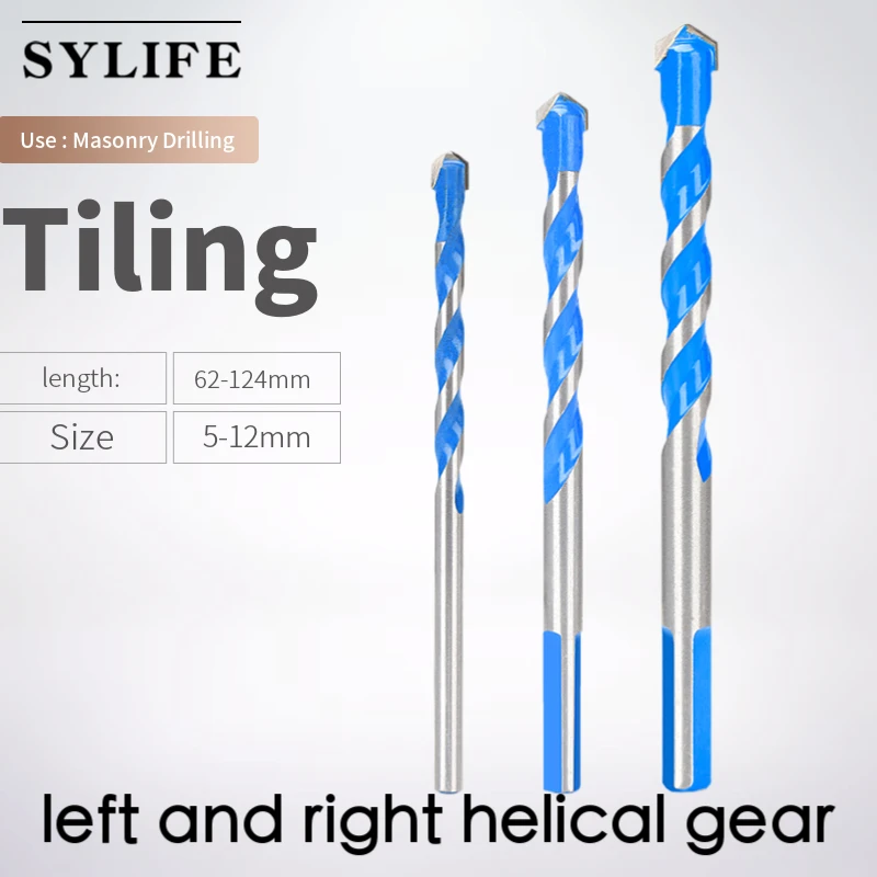 Drill Bit 5 - 12mm Glass Drill Bit Triangle Bit Ceramic Tile Concrete Brick Wood Hole Drilling Cutter Drill Bit
Drill Bit 5 - 12mm Glass Drill Bit Triangle Bit Ceramic Tile Concrete Brick Wood Hole Drilling Cutter Drill Bit