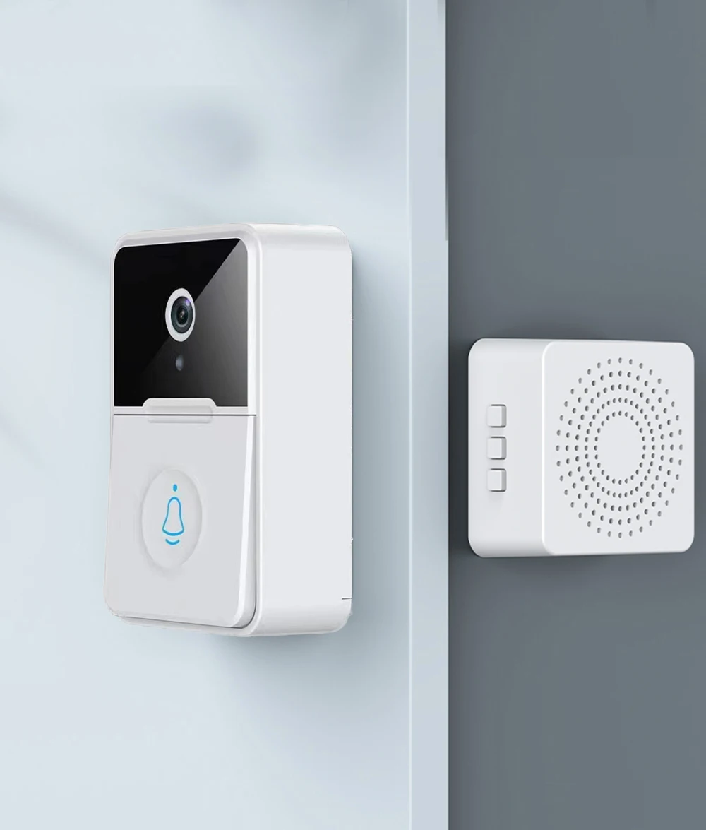 AAA Battery Wireless WIFI Doorbell Intercom Video Door Phone With Chime Visual DoorViewer
AAA Battery Wireless WIFI Doorbell Intercom Video Door Phone With Chime Visual DoorViewer