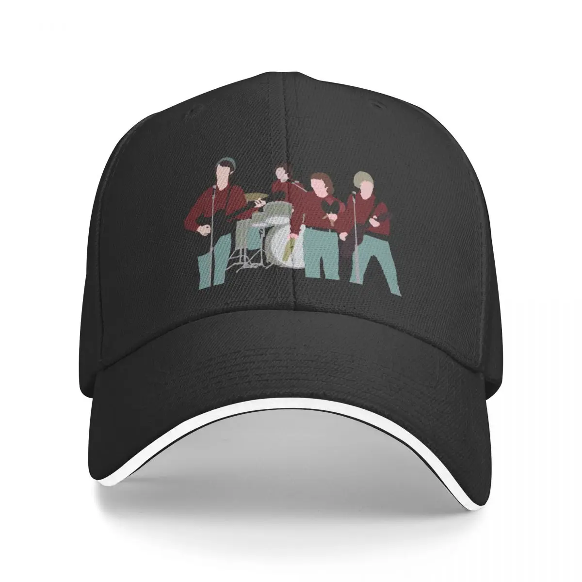 

New The Monkees Shirt Baseball Cap Fashion Beach Beach Kids Hat Icon Hat For Women 2023 Men's