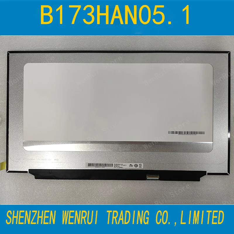 17.3 inch IPS FHD LED LCD Screen Display Panel 100% sRGB B173HAN05.1 300Hz 1920x1080 EDP 40pins
17.3 inch IPS FHD LED LCD Screen Display Panel 100% sRGB B173HAN05.1 300Hz 1920x1080 EDP 40pins