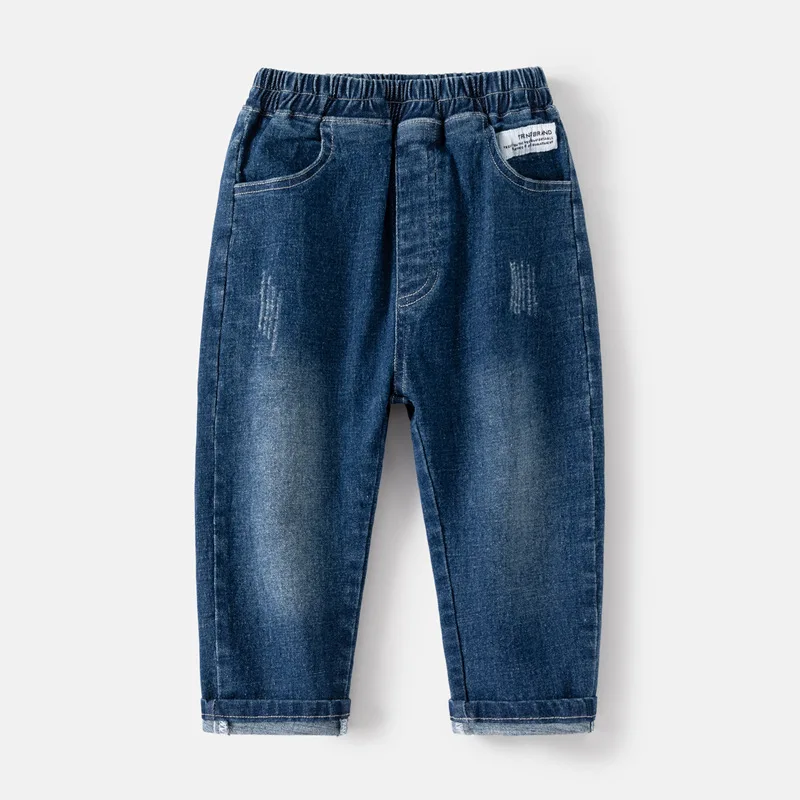 Children's Jeans Wholesale Autumn Boy Solid Color Jeans Babies' Trousers Pocket Woven Label Fashionable Pants
Children's Jeans Wholesale Autumn Boy Solid Color Jeans Babies' Trousers Pocket Woven Label Fashionable Pants