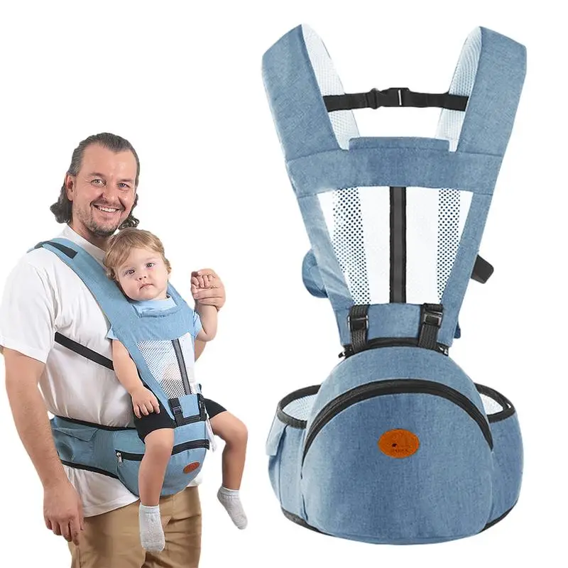 Baby Hip Seat Carrier Ergonomic Body Carrier Backpack Forward Soft Carrier Waist Stool With Adjustable Strap Buckle Pocket And
Baby Hip Seat Carrier Ergonomic Body Carrier Backpack Forward Soft Carrier Waist Stool With Adjustable Strap Buckle Pocket And