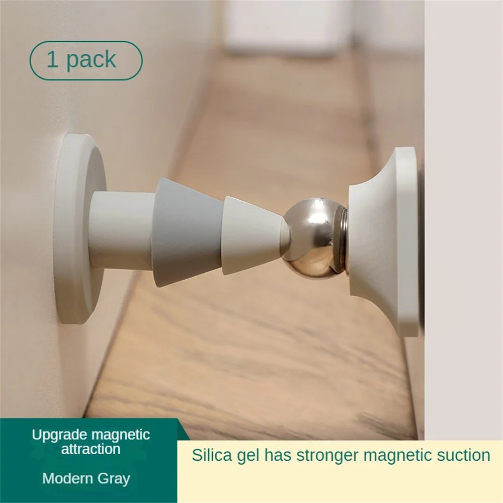 Door Stopper Non-punch Door Suction Anti-collision Silicone Fixed Toilet Door Household Strong Magnetic Mute Door Touch Stops
Door Stopper Non-punch Door Suction Anti-collision Silicone Fixed Toilet Door Household Strong Magnetic Mute Door Touch Stops