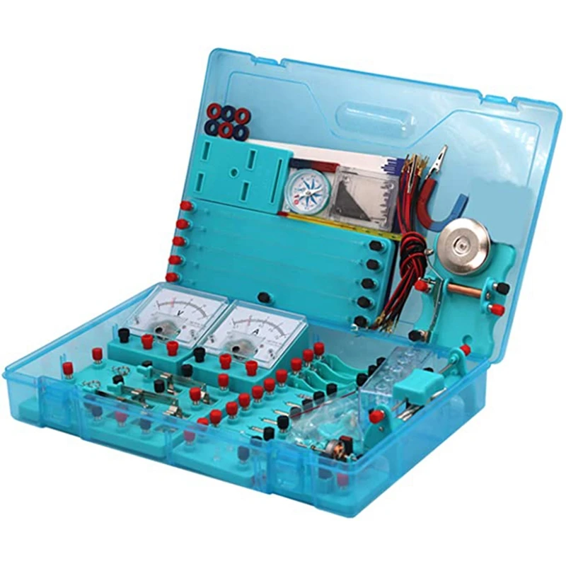 Kids Electricity Circuit Learning Kit Physics Experiment Kit Basic Educational ABS Electricity Magnetism Learning Tool
Kids Electricity Circuit Learning Kit Physics Experiment Kit Basic Educational ABS Electricity Magnetism Learning Tool