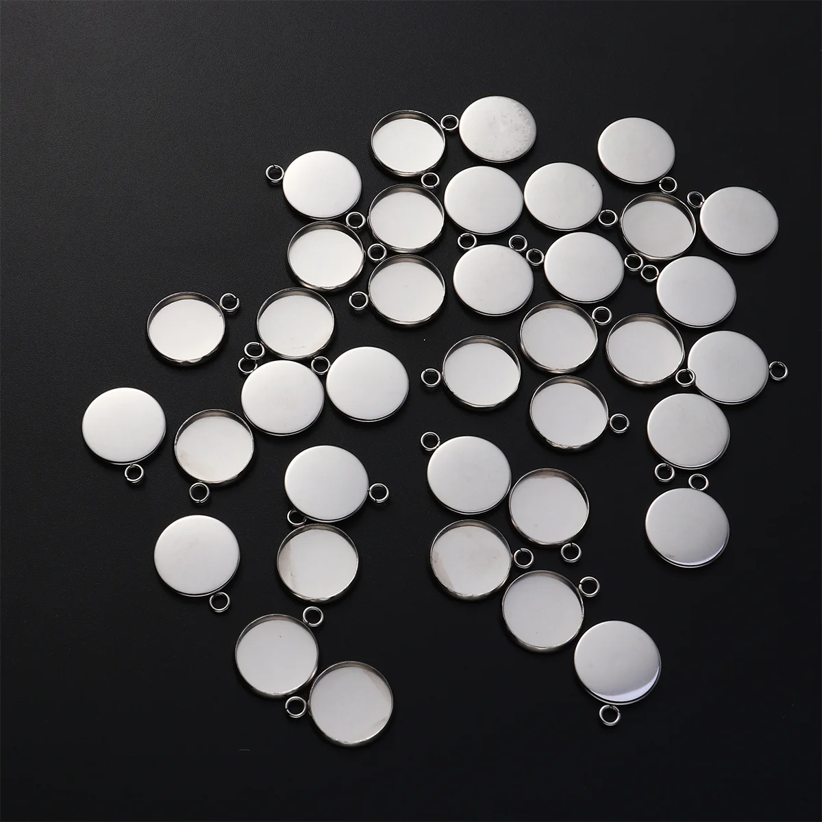 DIY Pendant Charms Accessories for Necklace Jewelry Making Pendants Stainless Steel Tray
DIY Pendant Charms Accessories for Necklace Jewelry Making Pendants Stainless Steel Tray