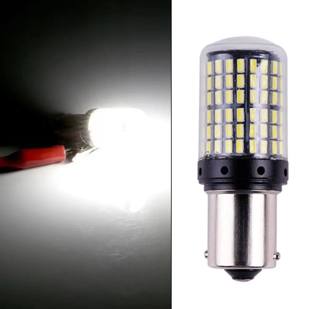 2X 1156 Decoding Anti-stroboscopic Car Brake Reverse White Lamp Tail Light Bulb 144SMD LED Car Turn Signal
2X 1156 Decoding Anti-stroboscopic Car Brake Reverse White Lamp Tail Light Bulb 144SMD LED Car Turn Signal