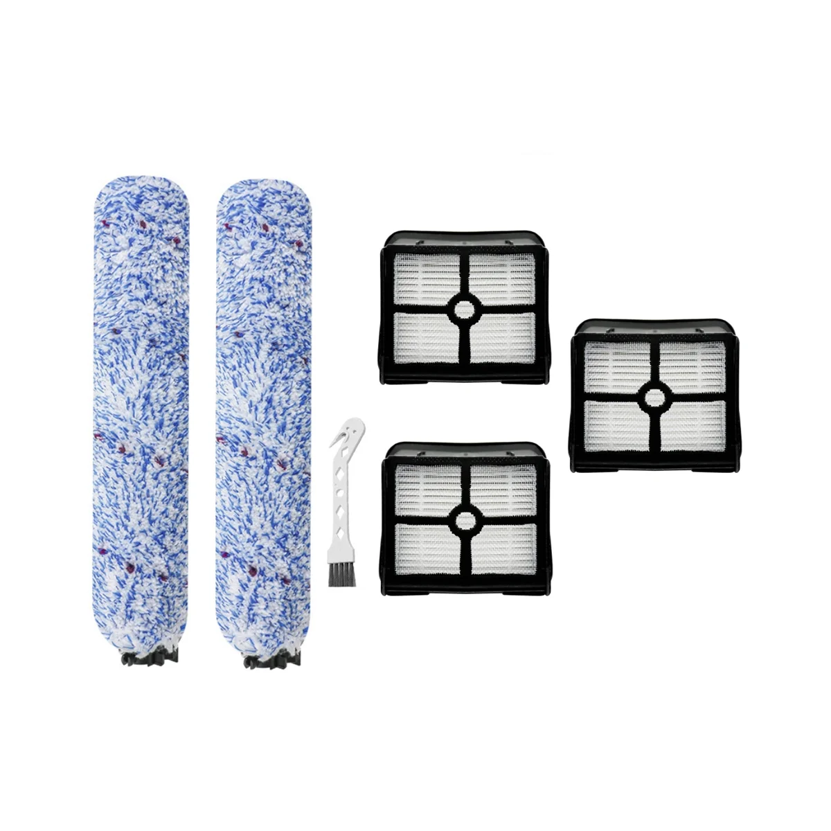 6Pcs Roller Brush Hepa Filter for Haier D3 for SPEEDFOX Nano NanoPro Washing Floor Machine Replacement Spare Parts
6Pcs Roller Brush Hepa Filter for Haier D3 for SPEEDFOX Nano NanoPro Washing Floor Machine Replacement Spare Parts