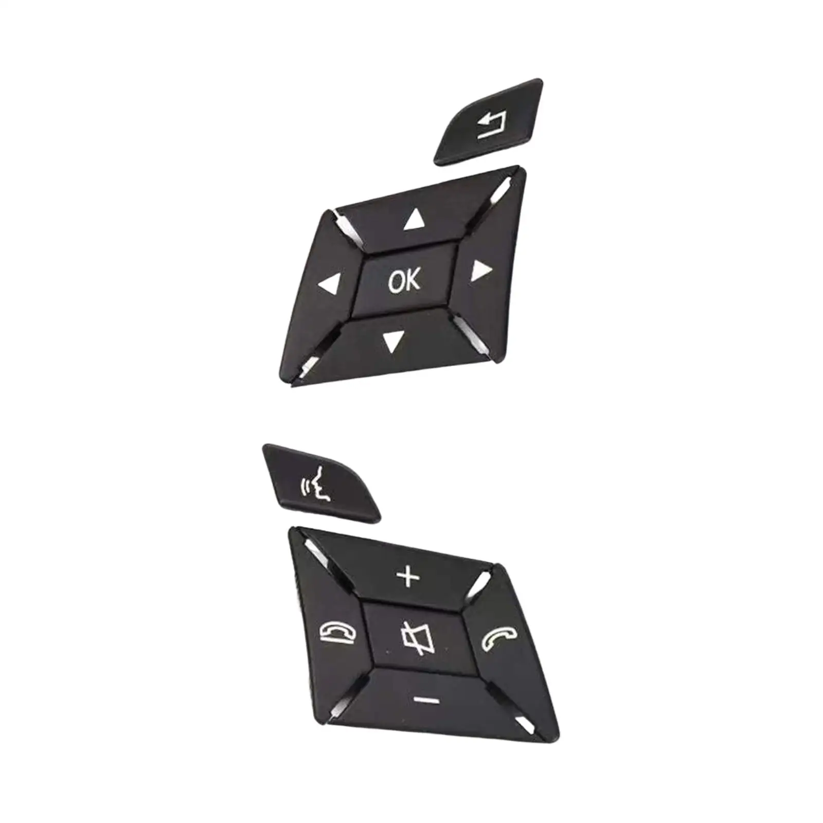 Black Steering Wheel Control Menu Switch Button Assembly 1669052800 1669052900 Replacement for Mercedes-benz W204 x204 W212
Black Steering Wheel Control Menu Switch Button Assembly 1669052800 1669052900 Replacement for Mercedes-benz W204 x204 W212