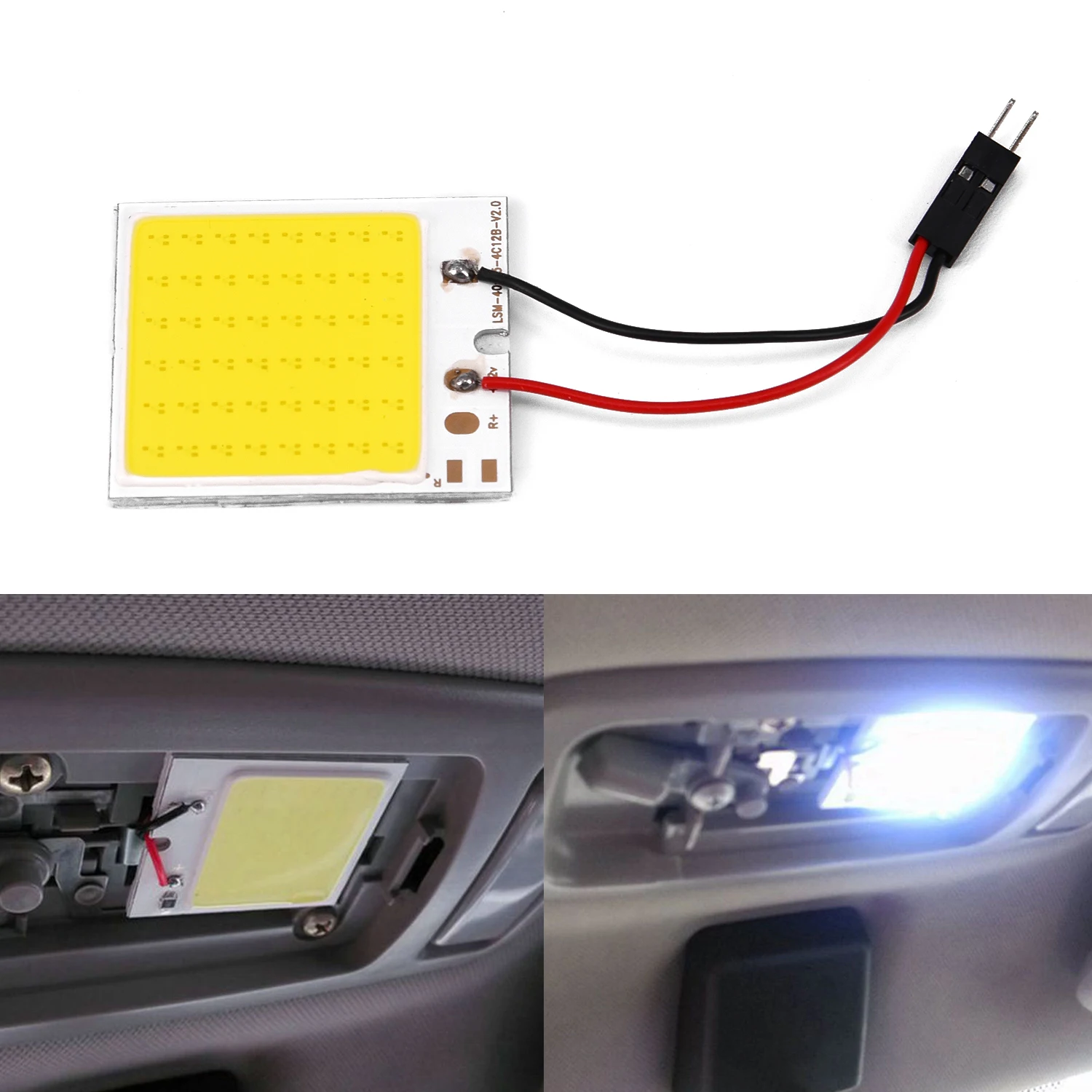 Super White Dome Map Bright Tool Kit Bulbs Set 4W COB SMD LEDs Car Interior Panel Lamp Warning Light 5pcs T10 48 12V
Super White Dome Map Bright Tool Kit Bulbs Set 4W COB SMD LEDs Car Interior Panel Lamp Warning Light 5pcs T10 48 12V