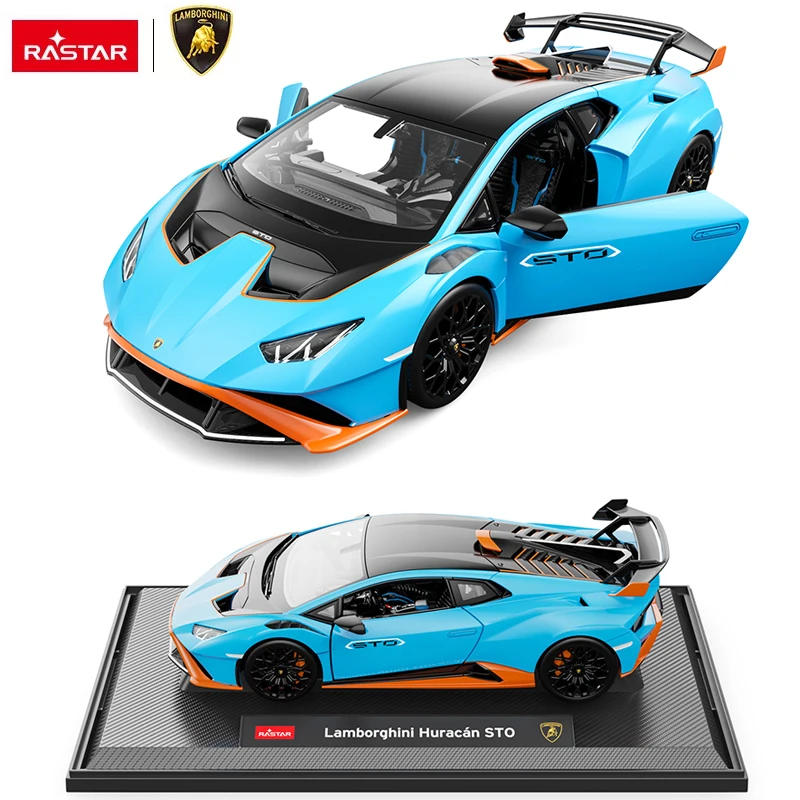 RASTAR 1/18 Lamborghini Huracan STO Supercar Diecast Car Model Toy Die Cast Model Car Collection Gifts For Adults Children
RASTAR 1/18 Lamborghini Huracan STO Supercar Diecast Car Model Toy Die Cast Model Car Collection Gifts For Adults Children