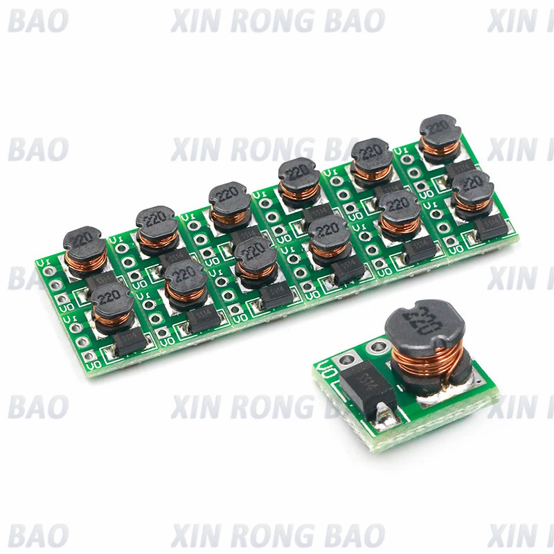 

1pcs 0.9-5V To 5V DC-DC Step-Up Power Module Voltage Boost Converter Board 1.5V 1.8V 2.5V 3V 3.3V 3.7V 4.2V To 5V