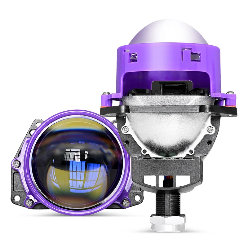 

120W 3.0 Inch Bi LED Lenses Hyperboloid For Hella 3R G5 Matrix Dual Lenses 6000K Headlight Projector Car Lights LED Retrofit Kit