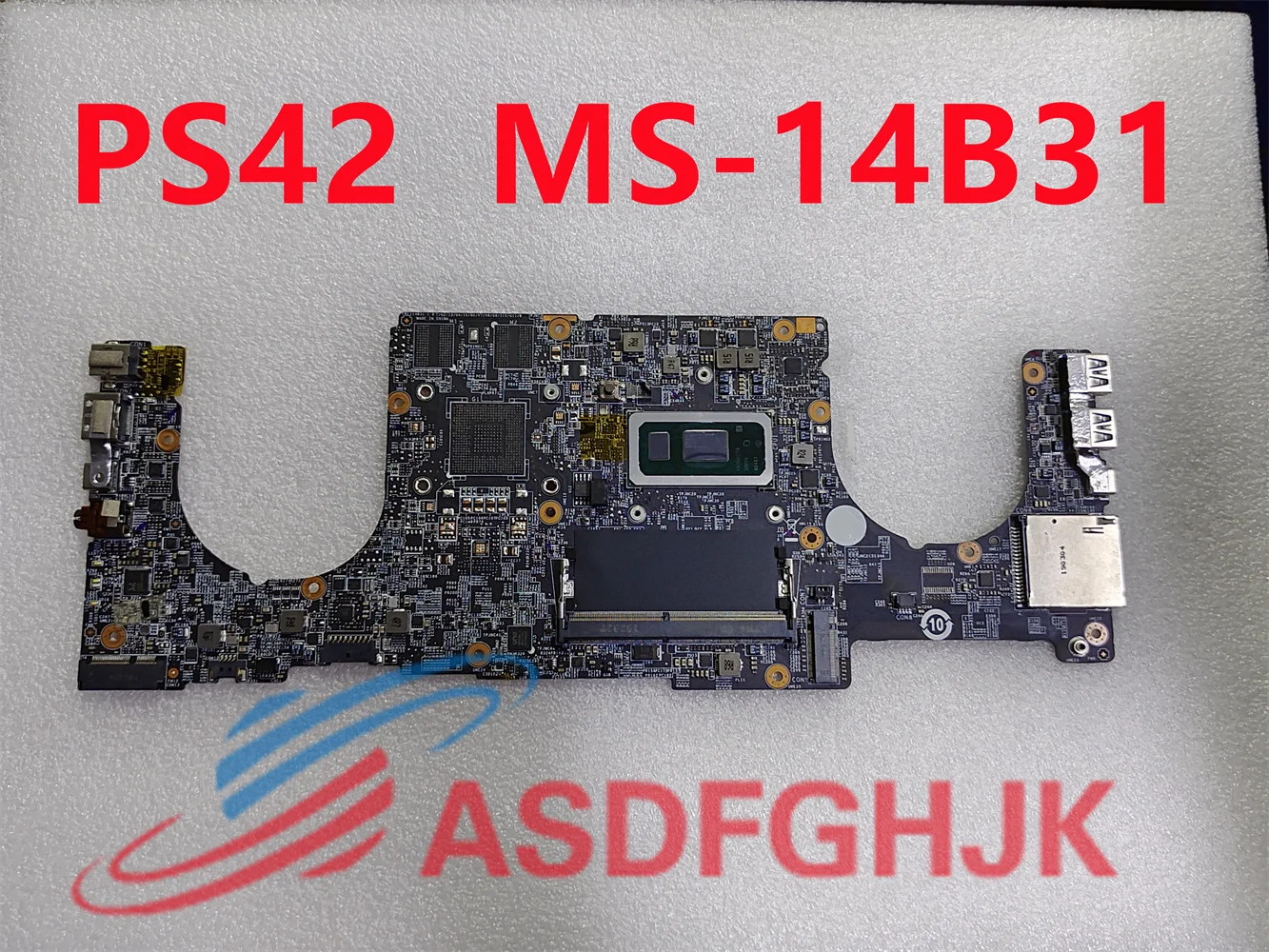 Подходит для ноутбука MSI PS42 Modern 8RO 8RA Φ Встроенная Материнская плата Φ SR3LA CPU DDR4 test OK
Подходит для ноутбука MSI PS42 Modern 8RO 8RA Φ Встроенная Материнская плата Φ SR3LA CPU DDR4 test OK
