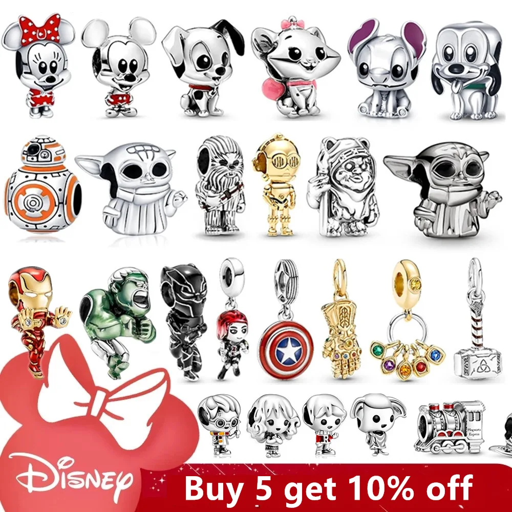 New 925 Sterling Silver Disney Series Charms Fit Original Pandora Bracelet Bead Charm Necklace Diy Women Jewelry Designer Charms
New 925 Sterling Silver Disney Series Charms Fit Original Pandora Bracelet Bead Charm Necklace Diy Women Jewelry Designer Charms