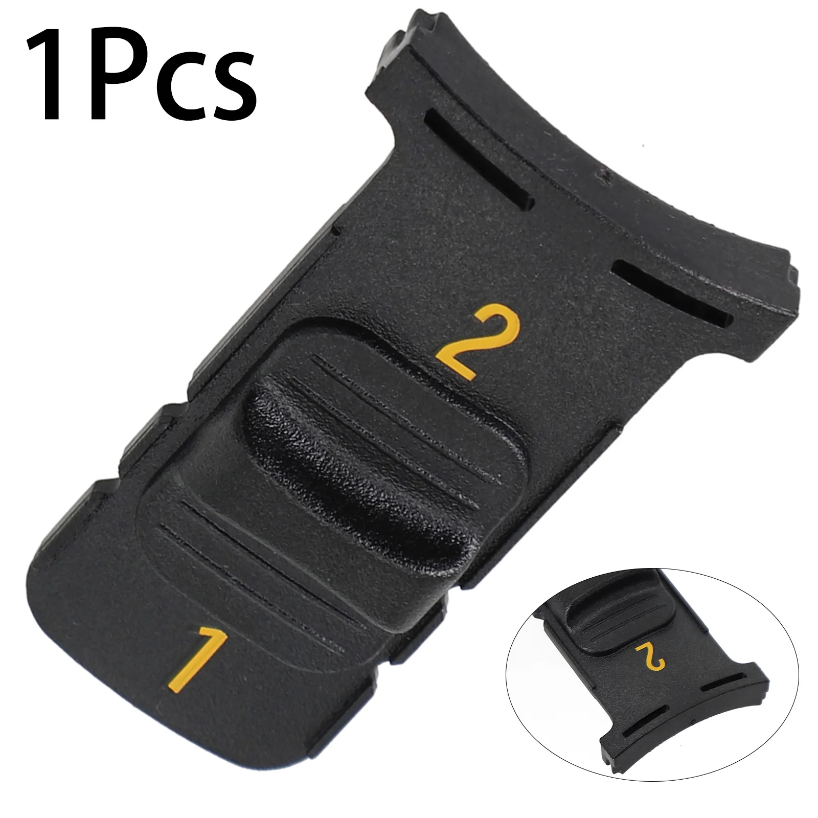 1Pc Cordless Drill Shifter Button Speed Select For DCD777 DCD778 Replacement Parts Power Tools Spare Accessories Black
1Pc Cordless Drill Shifter Button Speed Select For DCD777 DCD778 Replacement Parts Power Tools Spare Accessories Black