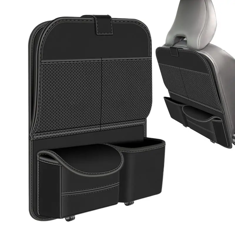 Car Seat Back Organizer With Foldable Table Tray PU Leather Storage Organizer With Pockets Kick Mats Seat Interior Accessories
Car Seat Back Organizer With Foldable Table Tray PU Leather Storage Organizer With Pockets Kick Mats Seat Interior Accessories