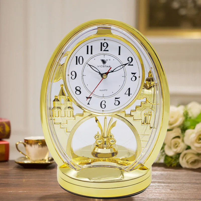 Nordic Style Castle Mechanical Clock, Silent Quartz Movement, Seat Clock, Family, Retro Decoration, Birthday Present
Nordic Style Castle Mechanical Clock, Silent Quartz Movement, Seat Clock, Family, Retro Decoration, Birthday Present