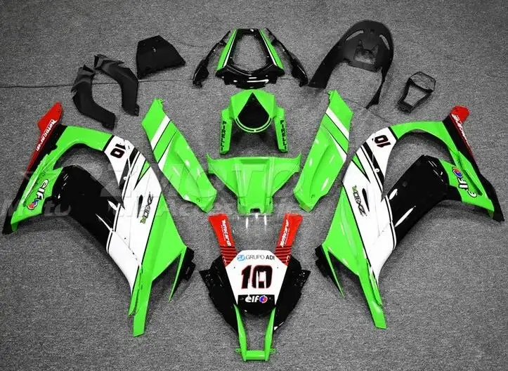 Комплект обтекателей из АБС-пластика, 4 подарка, подходит для Kawasaki ZX-10R ZX10R 2011 2012 2013 2014 11 12 13 14 15, кузов с номером 10
Комплект обтекателей из АБС-пластика, 4 подарка, подходит для Kawasaki ZX-10R ZX10R 2011 2012 2013 2014 11 12 13 14 15, кузов с номером 10