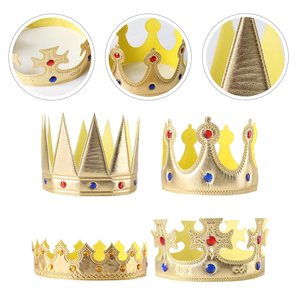 Creative Boys Cloth Crown Hair Headdress Hair Crown Decor Hair Crown Prop Crown Decoration Birthday Supply Accessories
Creative Boys Cloth Crown Hair Headdress Hair Crown Decor Hair Crown Prop Crown Decoration Birthday Supply Accessories