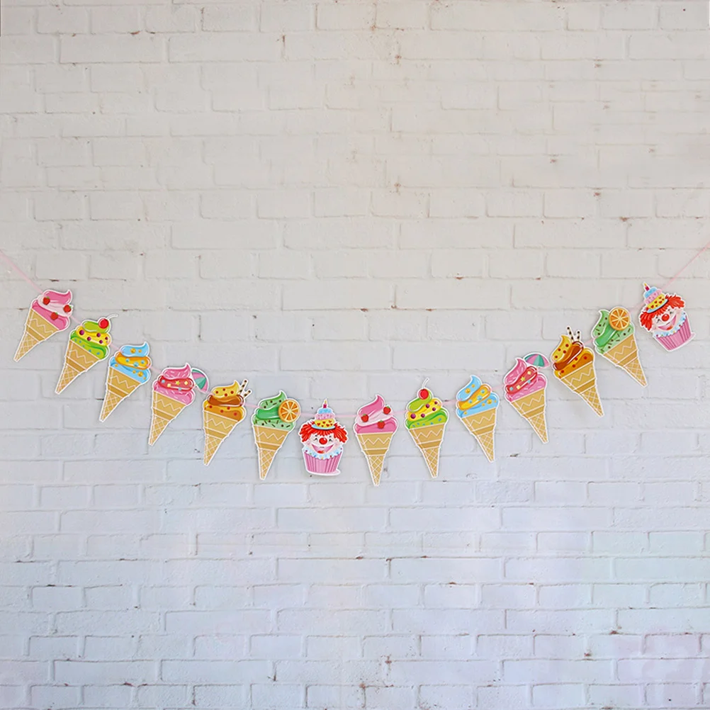 Window Decorations Colorful Paper Banners Decorative Pull Garland Latte Door Ornament Summer Theme for Wall
Window Decorations Colorful Paper Banners Decorative Pull Garland Latte Door Ornament Summer Theme for Wall