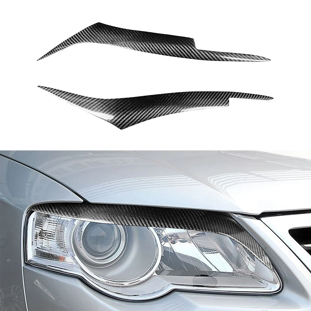 1pair Real Carbon Fiber Car Headlights Eyebrow Eyelids Trim Cover For Volkswagen Magotan R36 2007 2008 2009 2010
1pair Real Carbon Fiber Car Headlights Eyebrow Eyelids Trim Cover For Volkswagen Magotan R36 2007 2008 2009 2010