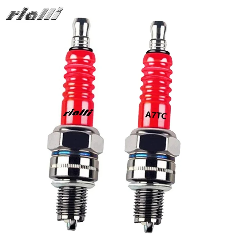 Motorcycle Electrode 10mm Iridium Spark Plug A7TC Fits For GY6 CG 50 70 110 125 150CC Motorcycle Atv Scooter Dirt Bike Go Kart
Motorcycle Electrode 10mm Iridium Spark Plug A7TC Fits For GY6 CG 50 70 110 125 150CC Motorcycle Atv Scooter Dirt Bike Go Kart